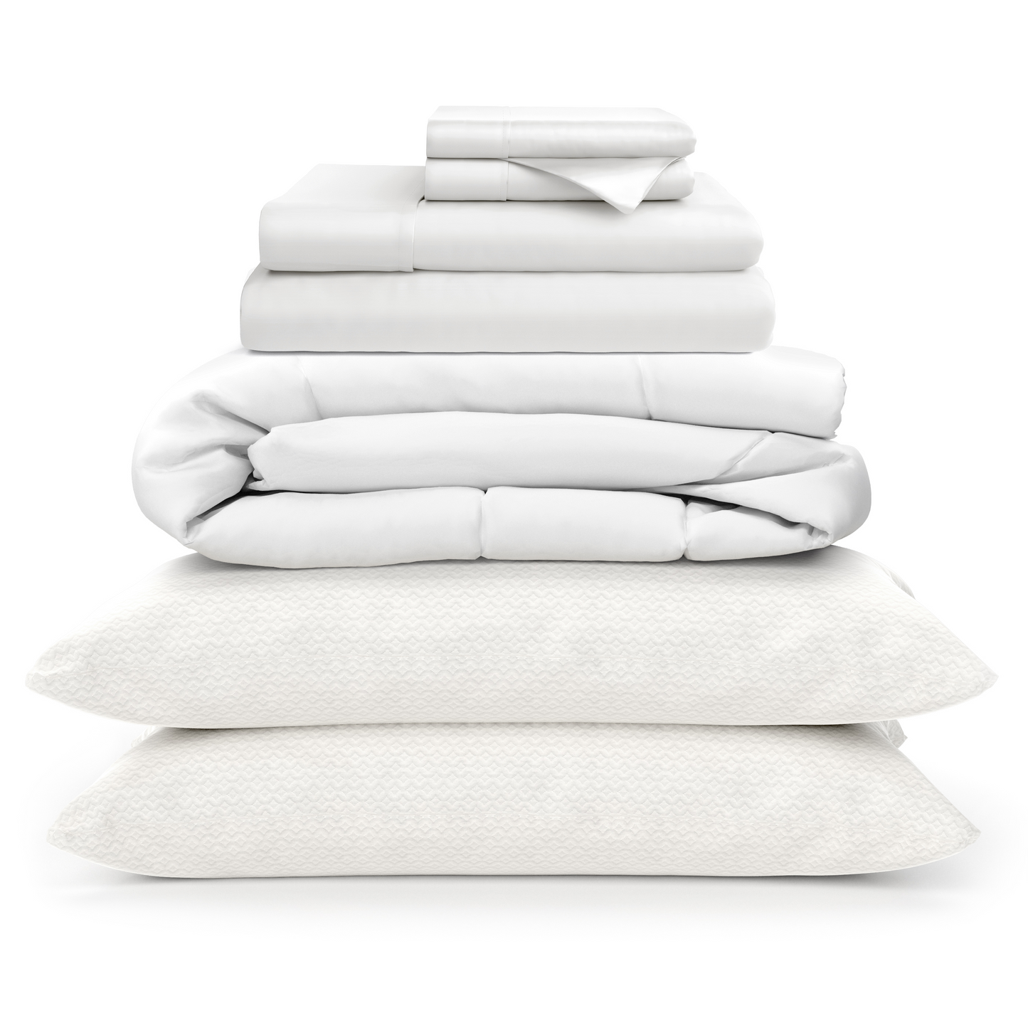 100% Bamboo Sheets + Luxury Comforter + Pillows Bundle