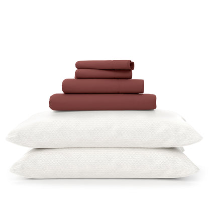 Luxury Sheets & Pillows Bed Set Bundle