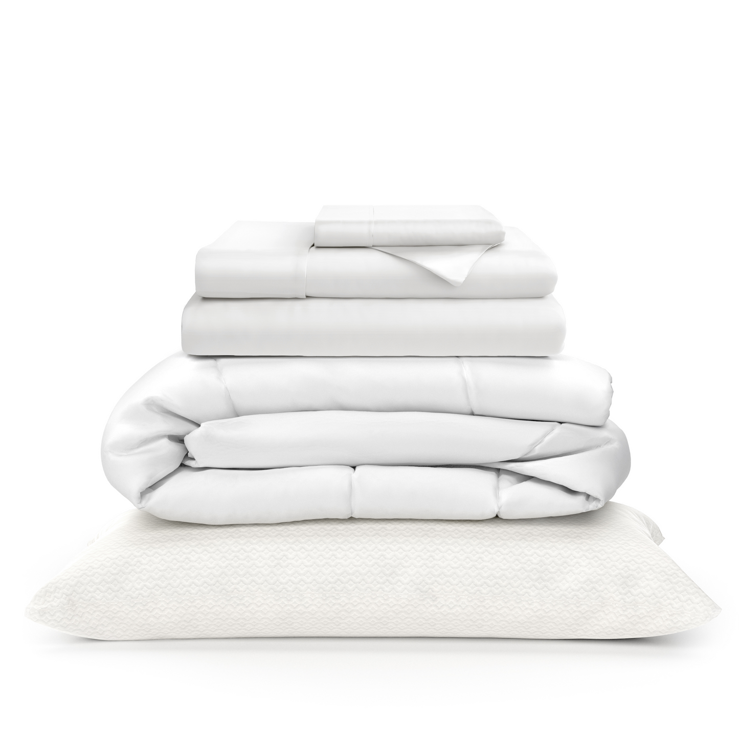 100% Bamboo Sheets + Luxury Comforter + Pillows Bundle