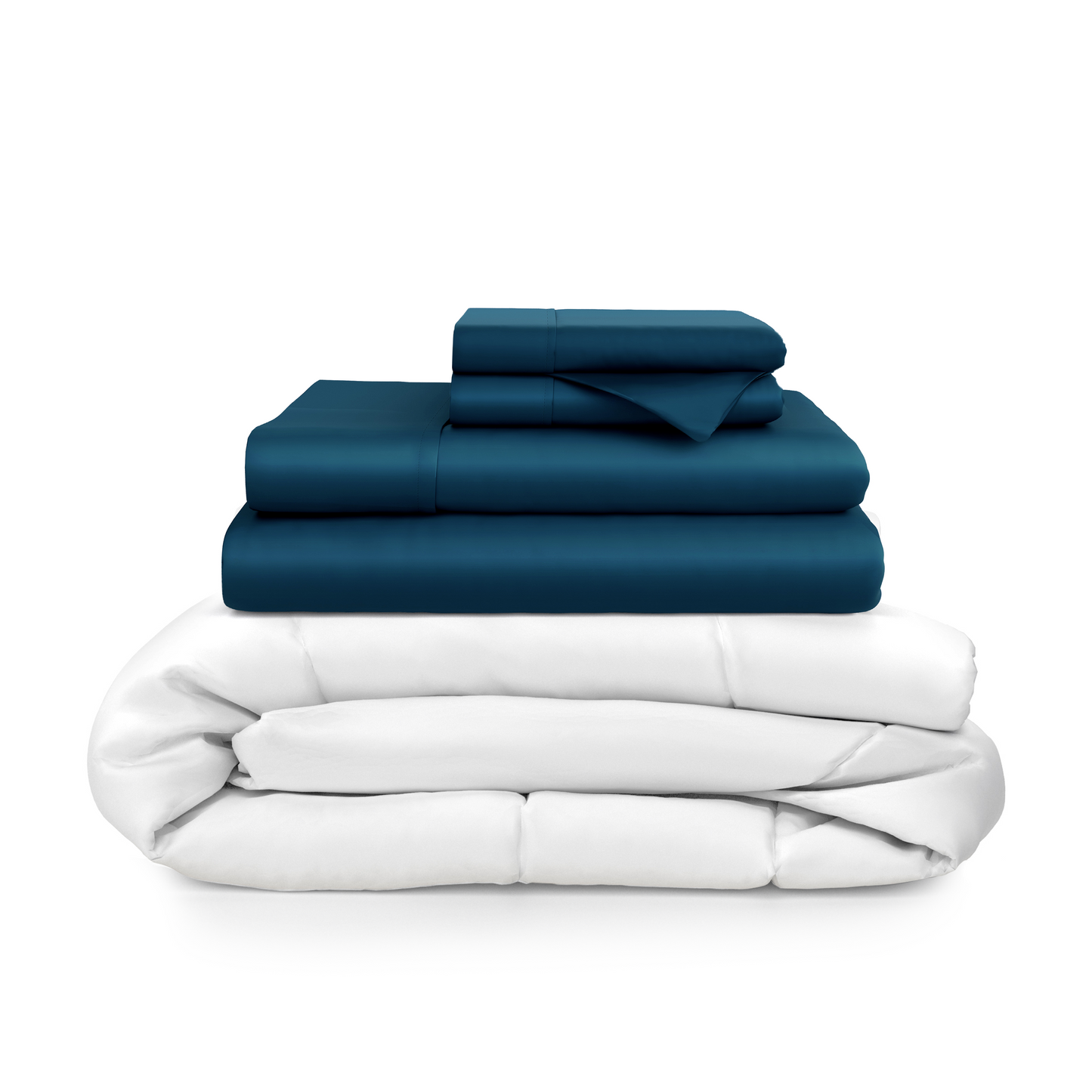 100% Bamboo Sheets + Luxury Comforter Bundle