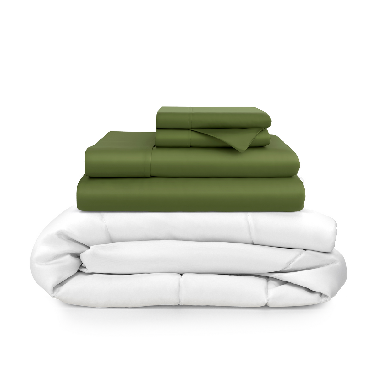 100% Bamboo Sheets + Luxury Comforter Bundle