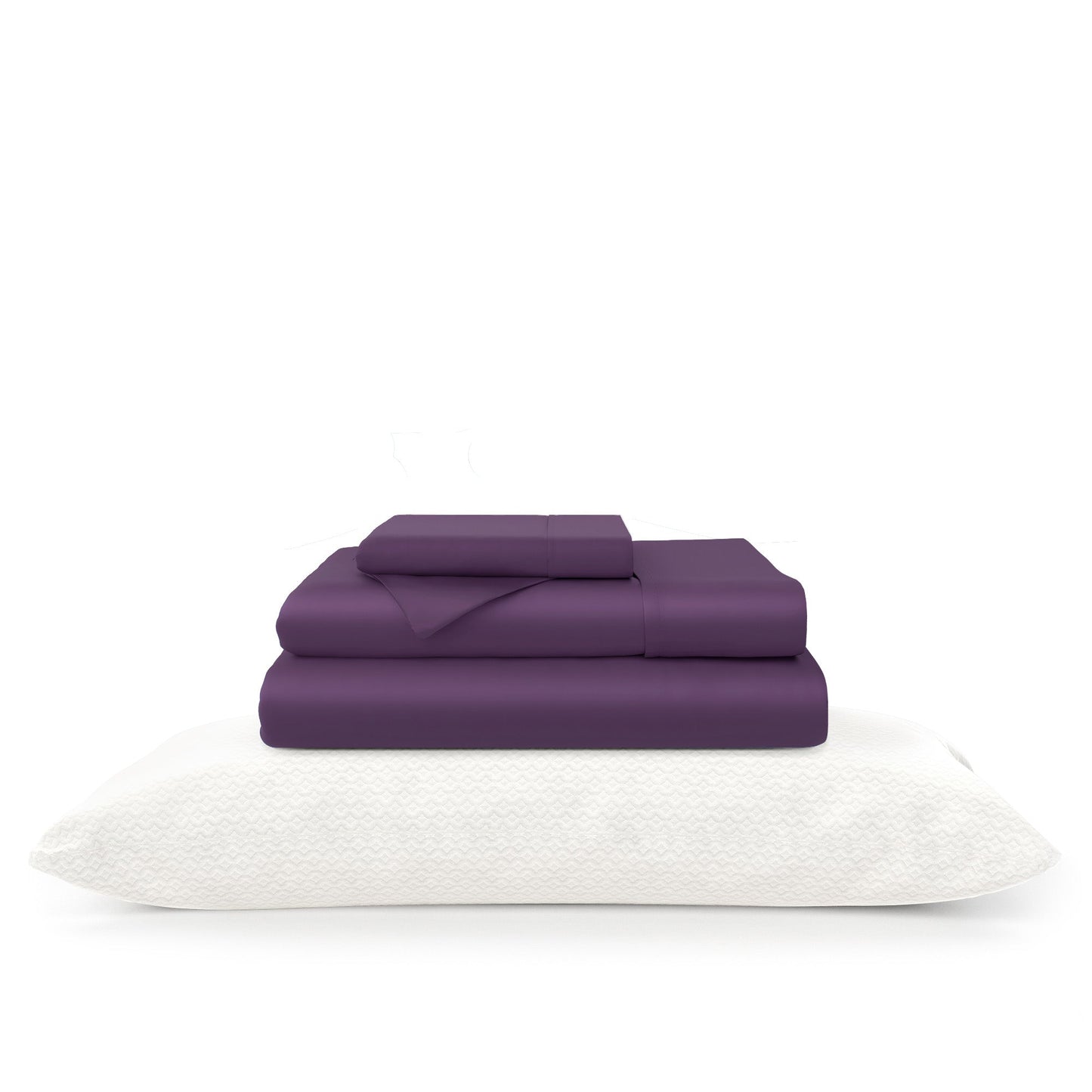 100% Bamboo Sheets & Luxury Pillows Bed Set Bundle