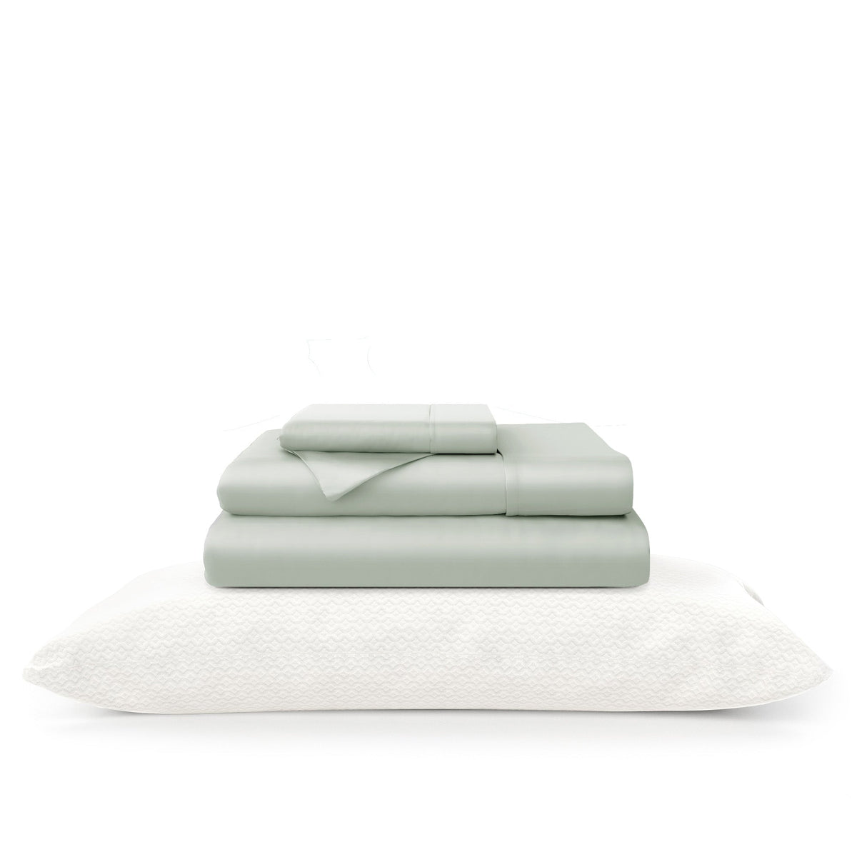 100% Bamboo Sheets & Luxury Pillows Bed Set Bundle