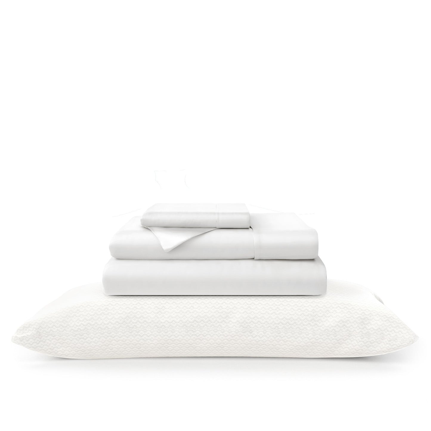 100% Bamboo Sheets & Luxury Pillows Bed Set Bundle