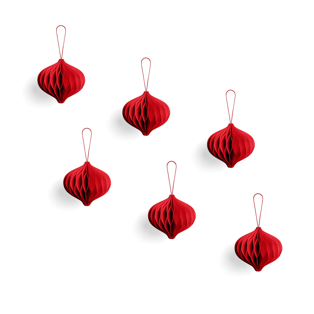 Clearance: Paper Christmas Ornaments