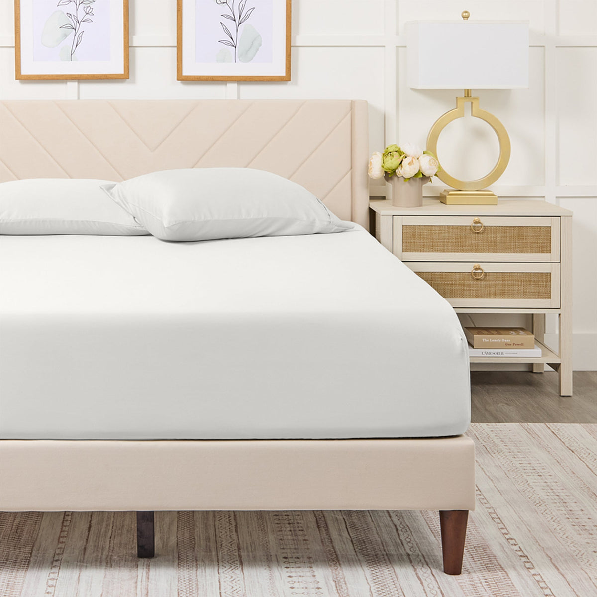 100% Bamboo Fitted Sheet - Target