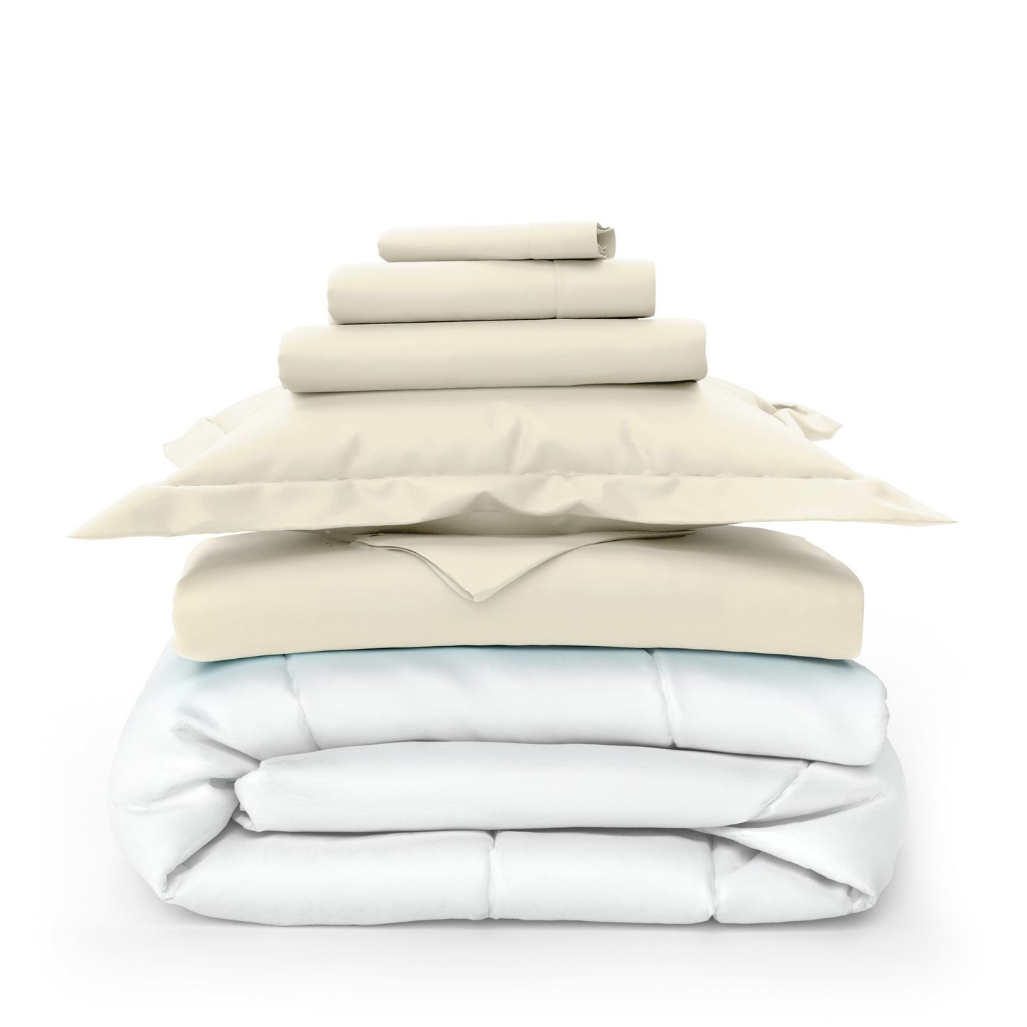 Luxury Sheets, Duvet Cover & Comforter Bed Set Bundle