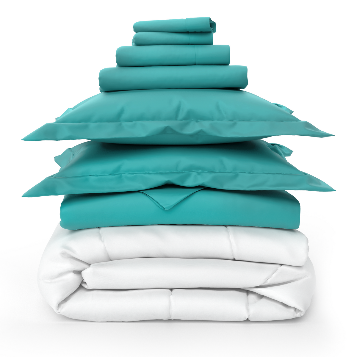 Luxury Sheets, Duvet Cover & Comforter Bed Set Bundle