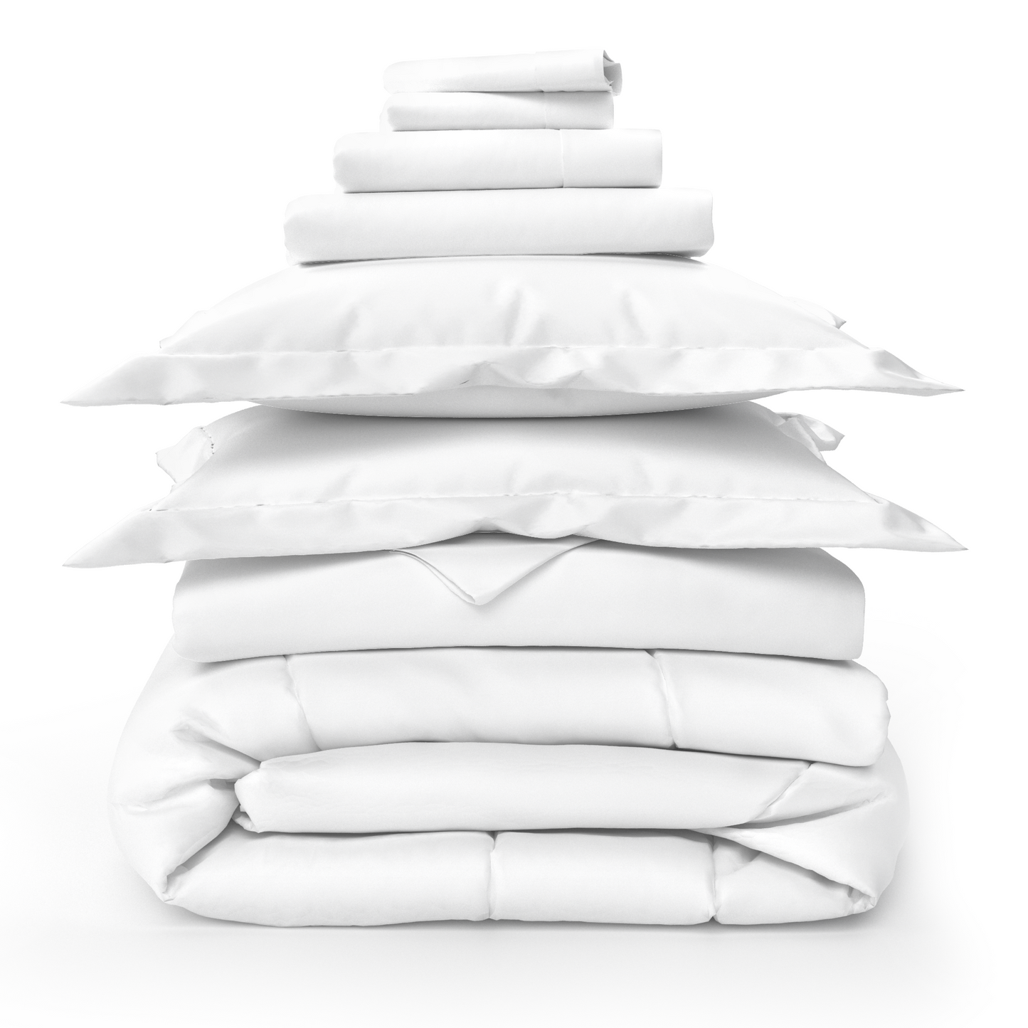 Luxury Sheets, Duvet Cover & Comforter Bed Set Bundle