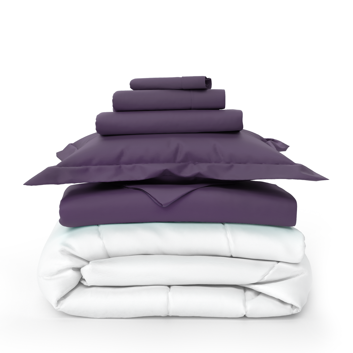 Luxury Sheets, Duvet Cover & Comforter Bed Set Bundle