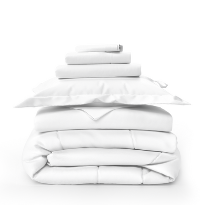 Luxury Sheets, Duvet Cover & Comforter Bed Set Bundle